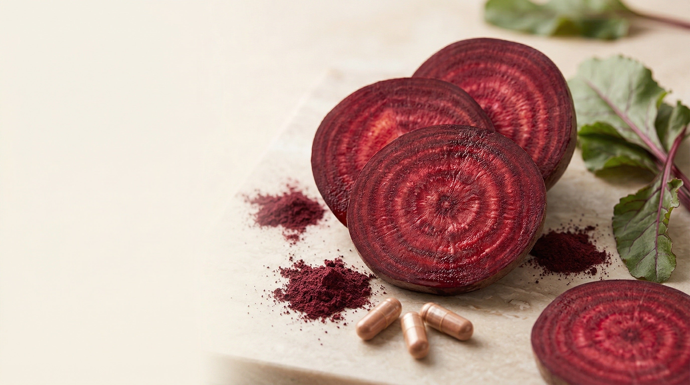Beetroot ingredient background
